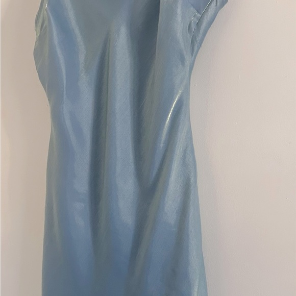 Lovely Day Light Blue Slip Dress - Picture 3 of 10